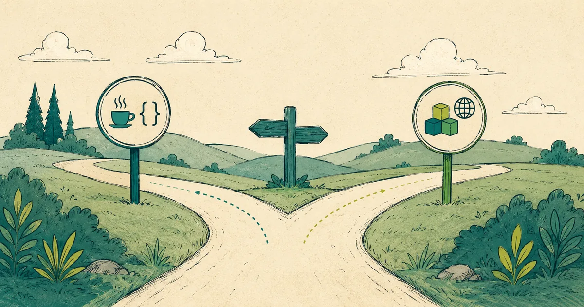 AP CSA vs AP CSP: a forking road representing the course choice